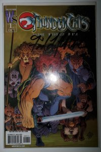 Thundercats #1 Signed Ford Lytle Gilmore #453 Dynamic Forces 10/02 (VFNM 9.0)