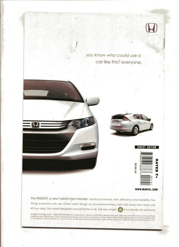 NEW MUTANTS #1 (9.0) BENJAMIN VARIANT!! 2009