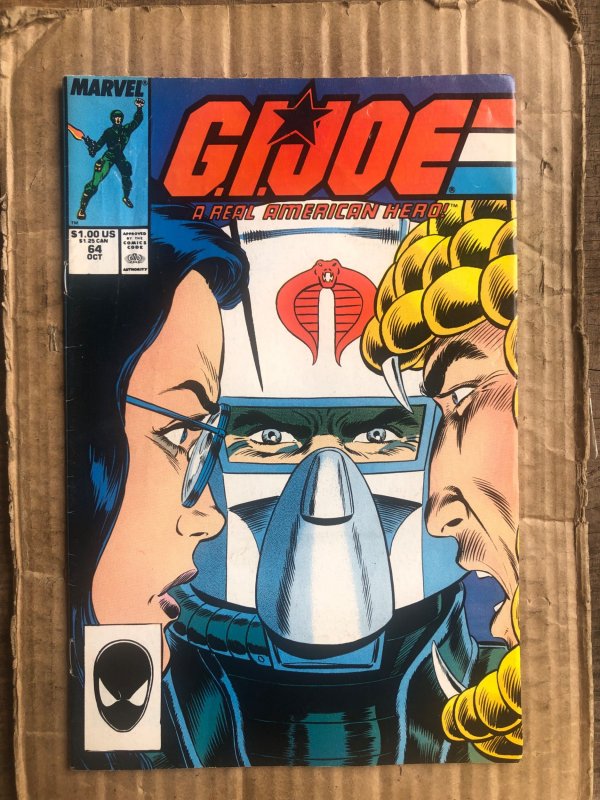 G.I. Joe: A Real American Hero #64 (1987)