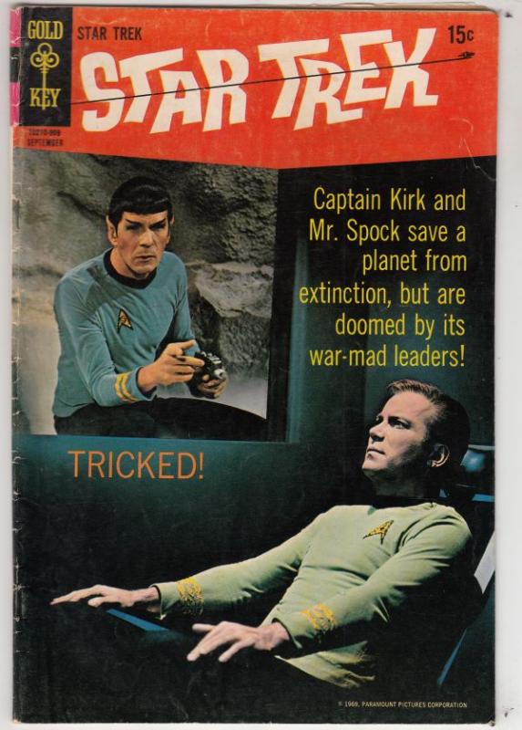 Star Trek #5 (Sep-69) VG+ Affordable-Grade Captain Kirk, Mr Spock, Bones, Sco...