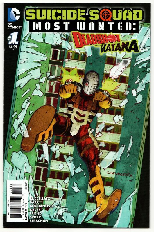 Suicide Squad Most Wanted Deadshot & Katana #1 (DC, 2016) NM