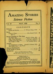 Amazing Stories Pulp May 1935- John Russel Fearn-  Reading Copy