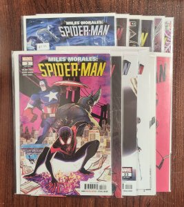 Miles Morales: Spider-Man 12PC #3,21,23,25,30,32,36,40,42,8,18,19 (9.2ob) 2021
