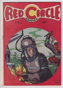 Red Circle Comics #1 (1945) Golden age!