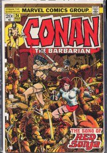 Conan the Barbarian #24 (1973) Conan