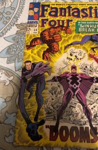 Fantastic Four #59 ( doom/Surfer/inhumans (1967) solid mid grade