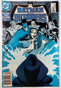 Batman and the Outsiders #28 (6.0, 1985) MARK JEWELERS