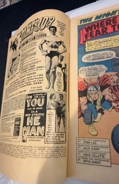 Journey Into Mystery #122 (1965)Obsorbing man/Odin Kirby thor