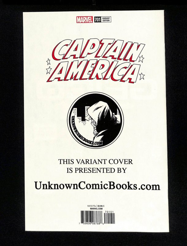 Captain America #701  David Nakayama Variant