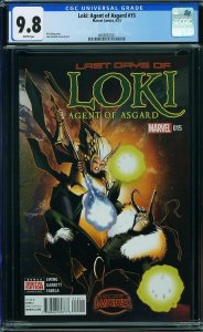 Loki: Agent of Asgard #15 (2015) CGC 9.8 NM/MT