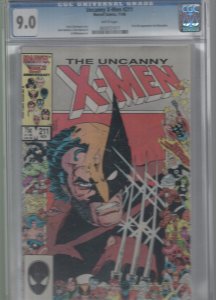 Uncanny X-Men  #211 cgc 9.0