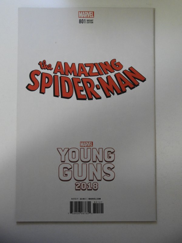 The Amazing Spider-Man #801 Dauterman Cover (2018) VF- Condition