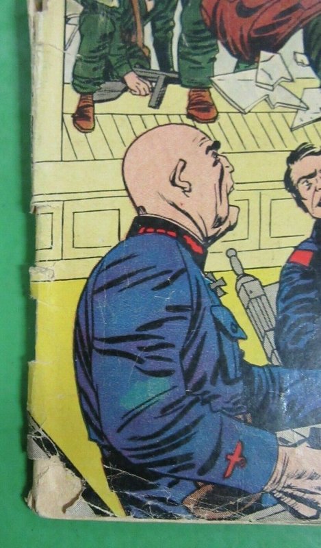Sgt. Fury and His Howling Commandos #4 Lord Ha-Ha's Last Laugh Marvel 1963 FR