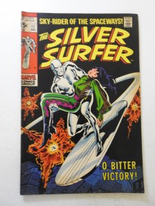 The Silver Surfer #11 (1969) VG Condition moisture stain