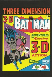 Batman in 3-D (1964) 4x5 Cover Postcard 2010 DC Comics Robin   