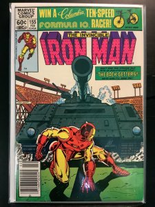 Iron Man #155 Newsstand Edition (1982)