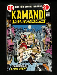 Kamandi, The Last Boy on Earth #6 Flower! Jack Kirby Cover Art!