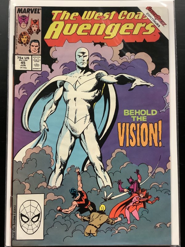 West Coast Avengers #45 Direct Edition (1989)