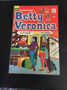 Archie's Girls Betty and Veronica #134 (1967) Ski cover! Mid high grade!...