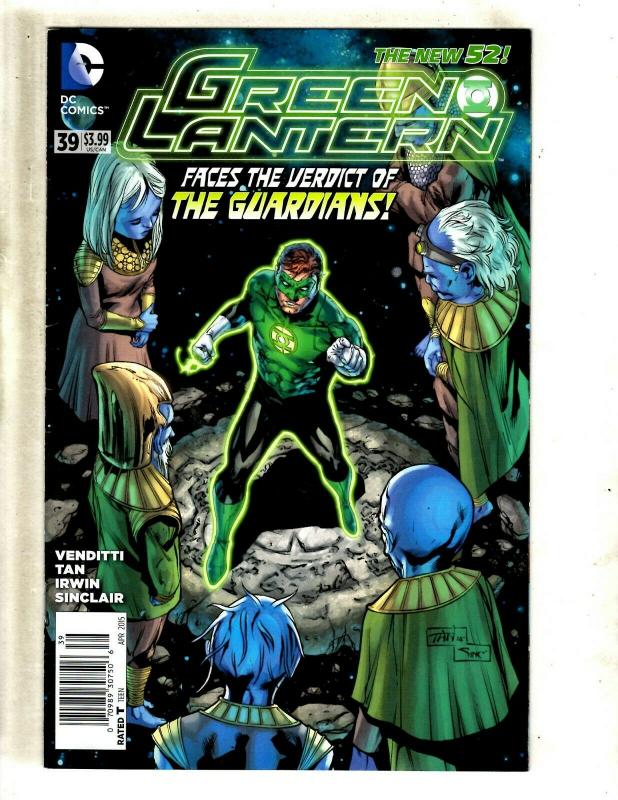 Lot Of 10 Green Lantern DC Comic Books 32 34 35 36 37 38 39 41 42 43 Batman MF16