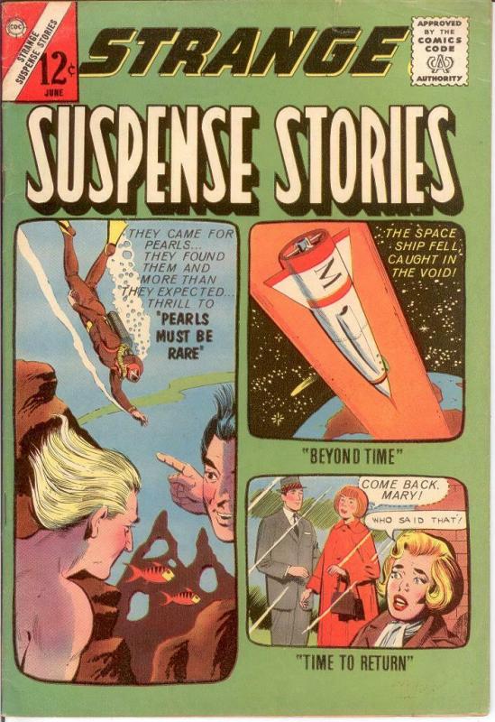 STRANGE SUSPENSE STORIES (1955-1965 CHARLTON) 65 VG-F COMICS BOOK 