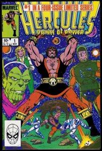 Hercules (v2) 1 NM 9.4 1984 Marvel