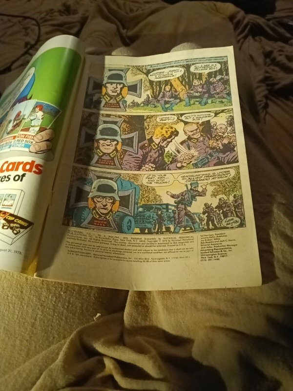 Blitzkrieg DC Comics 1976 Lot Run Issue 1,2,3,4,5 Bronze Age Complete Series Set