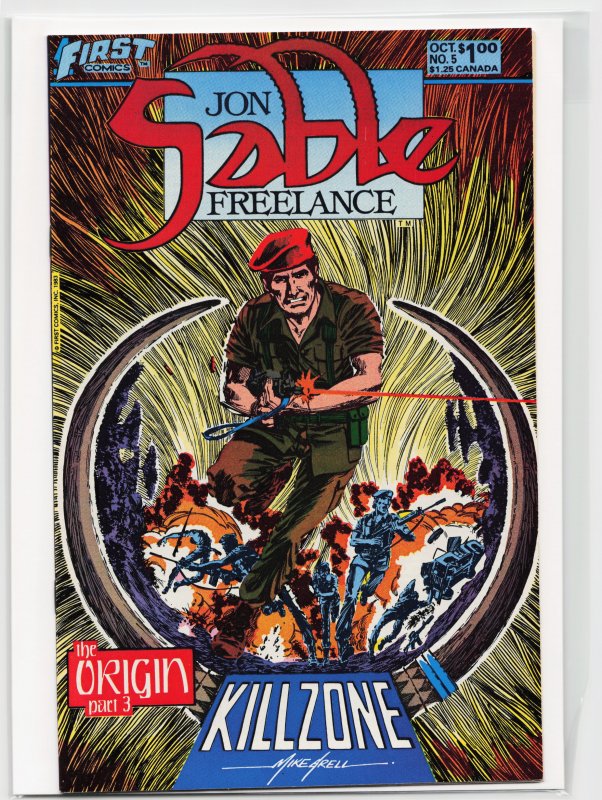 Jon Sable, Freelance #5 (1983) Jon Sable