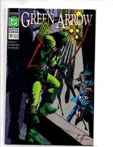 DC Comics Green Arrow #53 (1991) Mike Grell Cover & Story Rick Hoberg Art