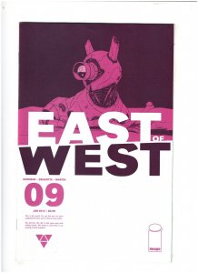 East of West #9 VF+ 8.5 Image Comics Jonathan Hickman 2014 