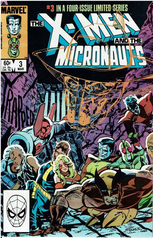 X-Men and the Micronauts #3, 9.0 or Better