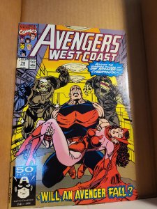 Avengers West Coast #73 (1991) abc