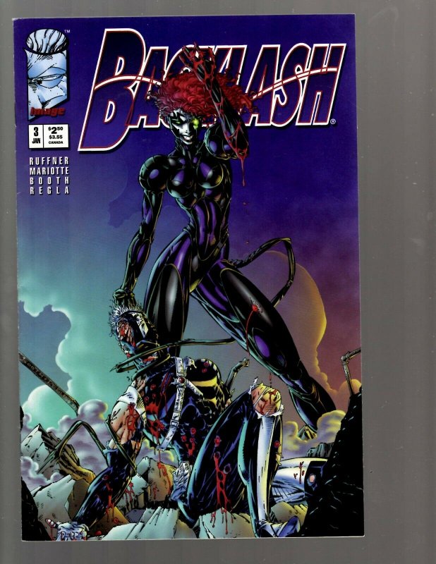 12 Image Comics Backlash #1 2 3 4 5 6 7 8 9 10 11 12 EK22