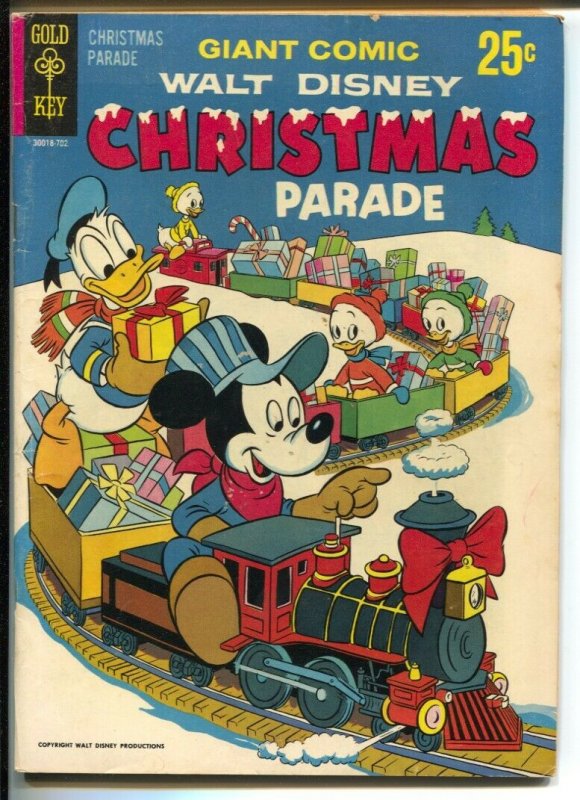 Walt Disney's Christmas Parade #5 1966-Gold Key-Donald Duck Letter To Santa-B...