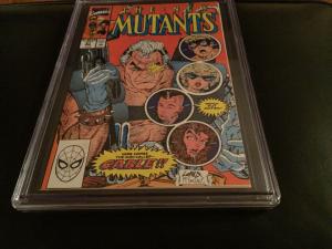 New Mutants 98 and 87 CGC 9.8, 9.4