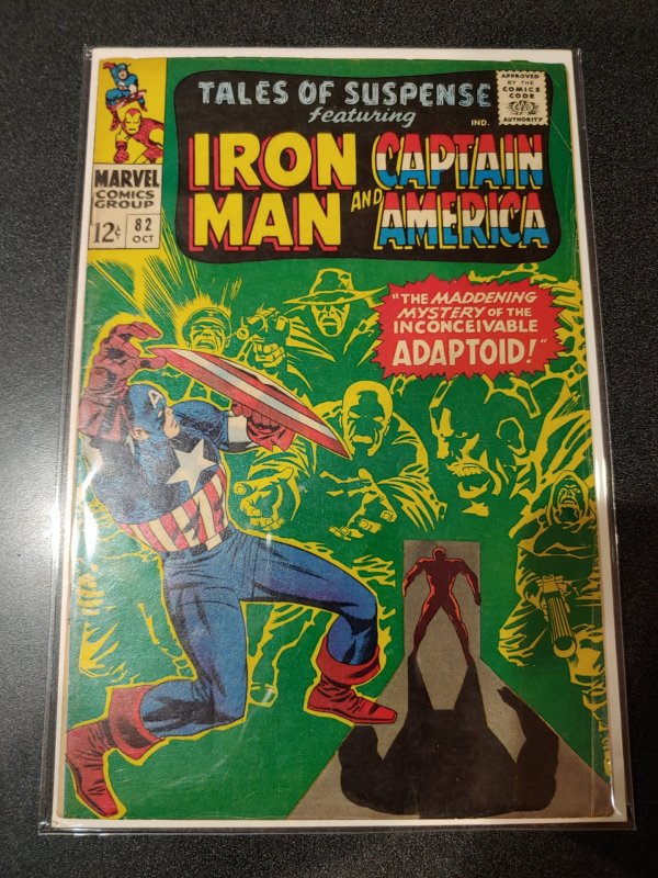 TALES OF SUSPENSE #82  FINE +