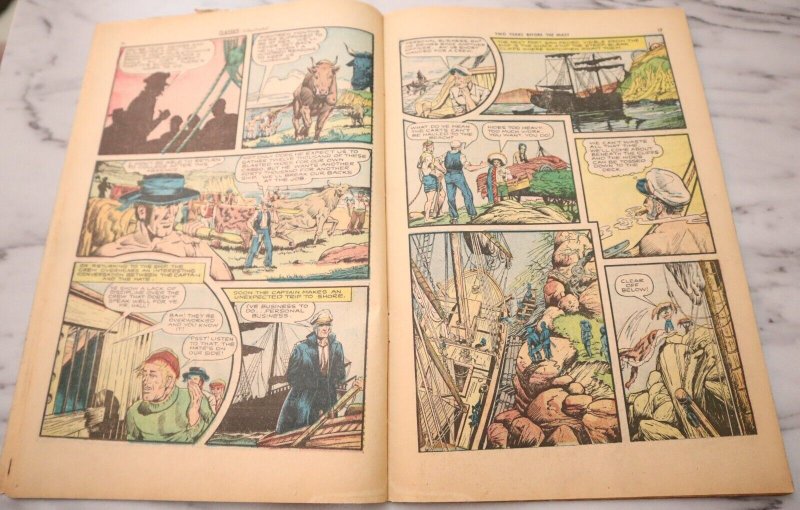 Classics Illustrated #25 Dec 1963 Gilberton Comics Two Years Before the Mast