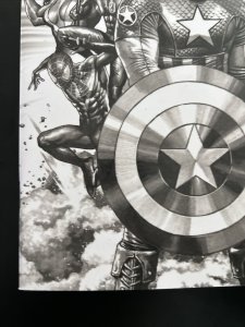 ULTIMATE INVASION 1 MICO SUAYAN VIRGIN B&W SKETCH VARIANT NM 2023