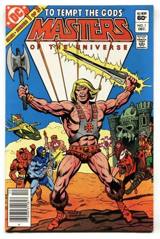 Masters of the Universe #1 1st issue HE-MAN comic book DC 1982 VF-