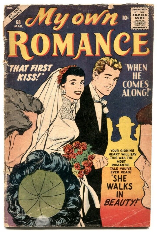 My Own Romance #68 1959- THAT FIRST KISS- WALKS IN BEAUTY