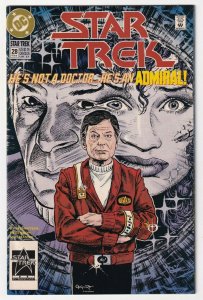 Star Trek #28 February 1992 DC He's Not A Doctor He's An Admiral!