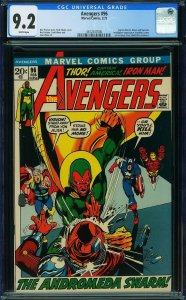 Avengers #96 (1972) CGC 9.2 NM-