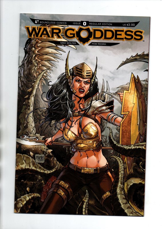 War Goddess #0 1 3 4 5 6 9 11 & 12 regular covers - Boundless - 2011 - (-NM)