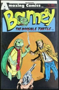 Barney the Invisible Turtle #1 - Amazing Comics - 1987