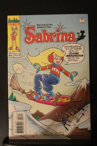Sabrina the Teenage Witch #3 2000 Super-High-Grade NM or better ski-board cover