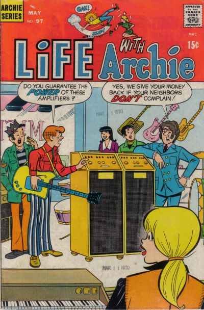 Life with Archie (1958 series) #97, Fine (Stock photo)