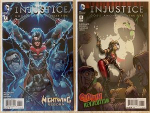 INJUSTICE: GODS AMONG US YEAR FIVE 1-20 + ANNUAL 1 | 2016-2017 | COMPLETE SERIES