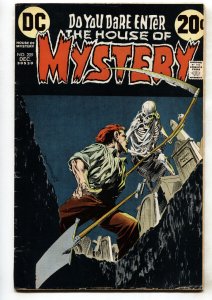 House of Mystery #209 1972-DC-Berni Wrightson horror cover