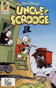 Uncle Scrooge (Walt Disney) #247 VF/NM ; Disney | Train Donald Duck