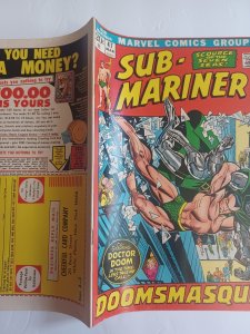 Sub-Mariner #47 - Namor - Doctor Doom - 1972 - (-VF)